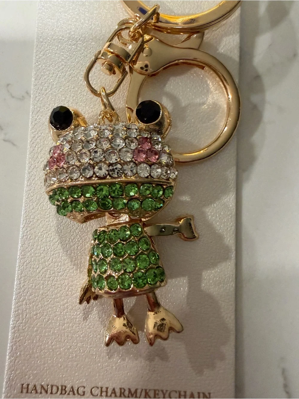 Natasha Couture sparkling frog
